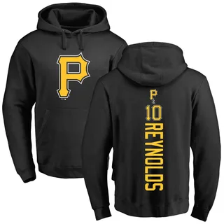 Men's Bryan Reynolds Pittsburgh Pirates Black Backer Pullover Hoodie