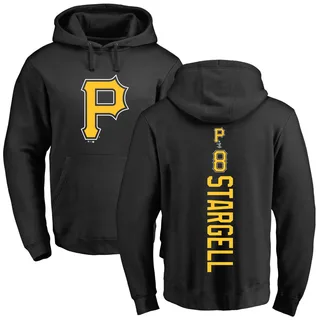 Men's Willie Stargell Pittsburgh Pirates Black Backer Pullover Hoodie