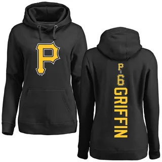 Women's Konnor Griffin Pittsburgh Pirates Black Backer Pullover Hoodie
