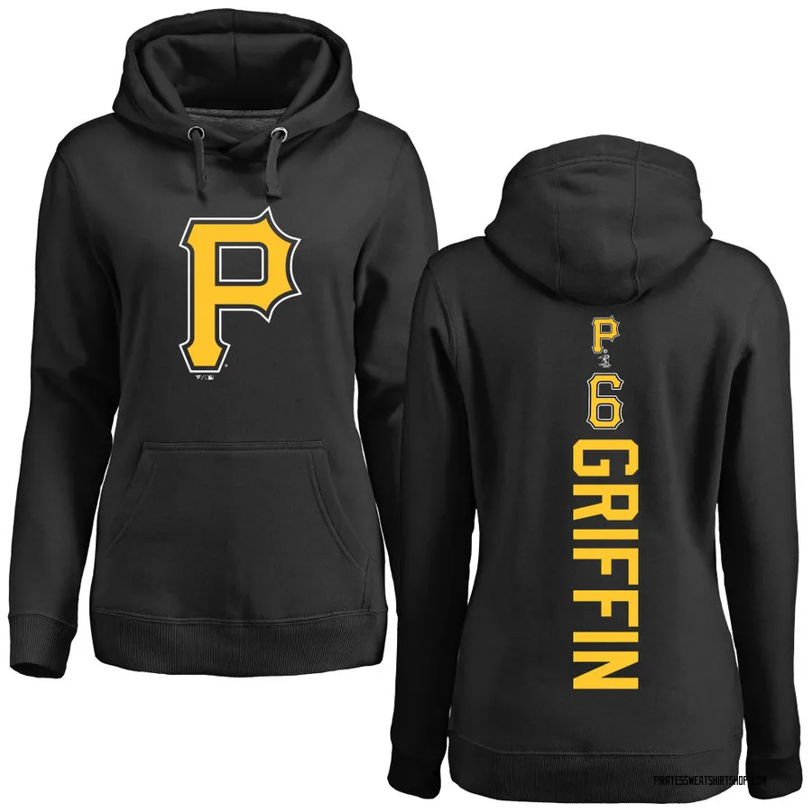 Women's Konnor Griffin Pittsburgh Pirates Black Backer Pullover Hoodie