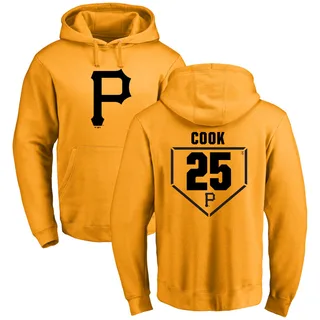 Youth Billy Cook Pittsburgh Pirates Gold RBI Pullover Hoodie -