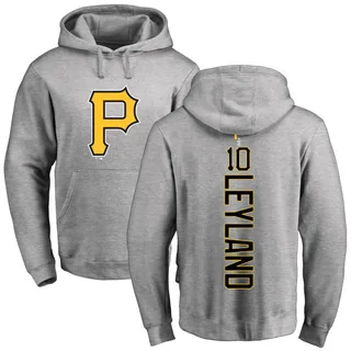 Youth Jim Leyland Pittsburgh Pirates Ash Backer Pullover Hoodie