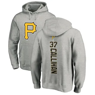 Youth Tyler Callihan Pittsburgh Pirates Ash Backer Pullover Hoodie