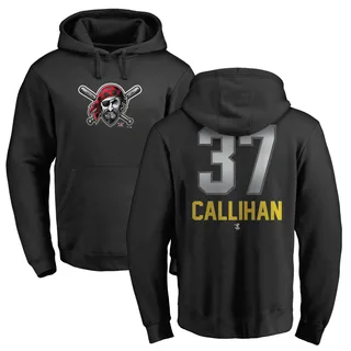Youth Tyler Callihan Pittsburgh Pirates Black Midnight Mascot Pullover Hoodie -