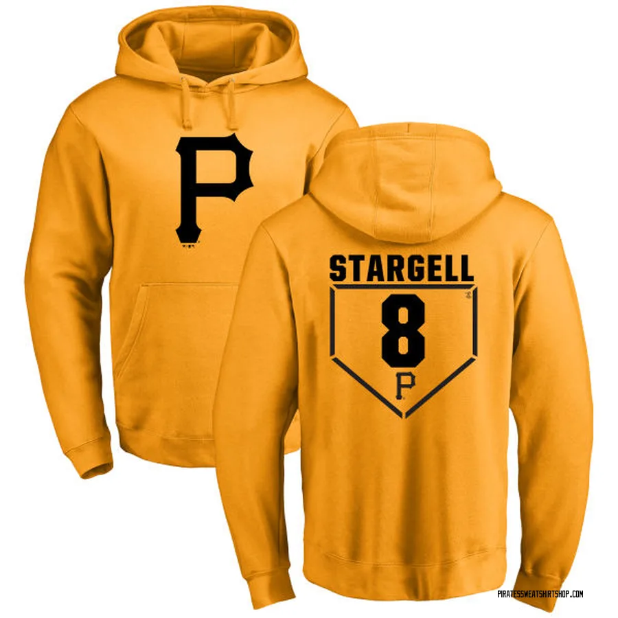 Youth Willie Stargell Pittsburgh Pirates Gold RBI Pullover Hoodie -